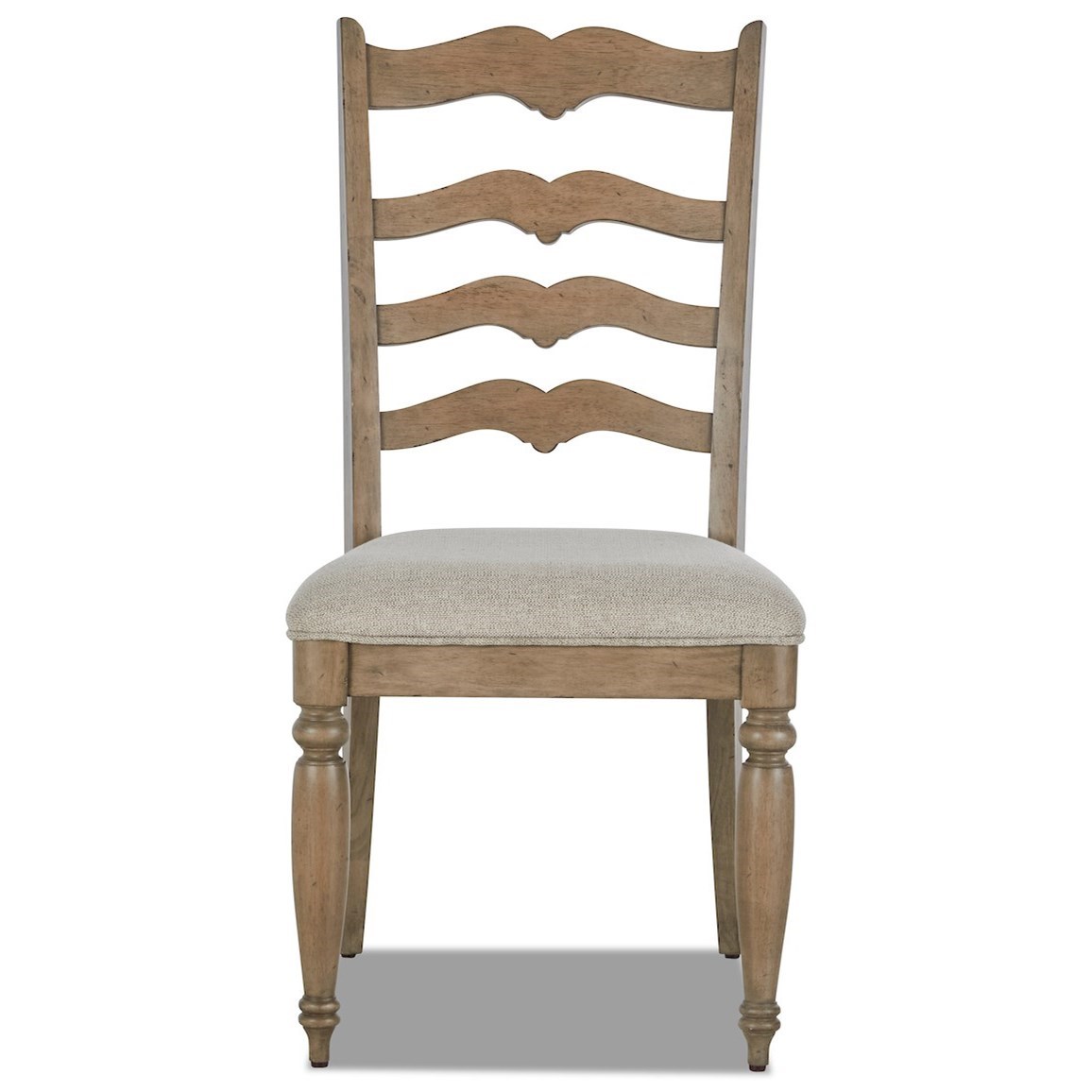 Trisha Yearwood Home Collection by Klaussner Nashville Concord Ladderback Side Chair Stuckey